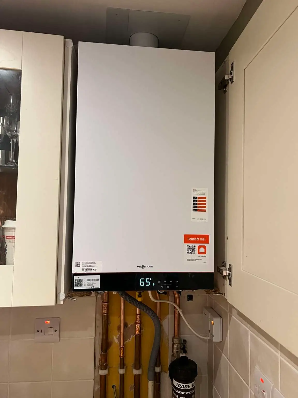 Viessmann boiler installation in Bath by Bath Eco Heat