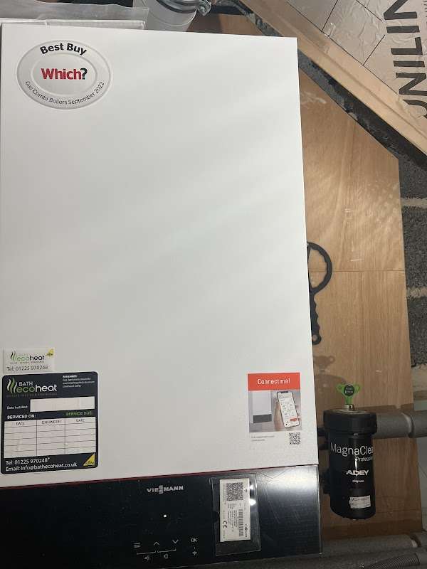 New Viessmann combi, magnetic filter fitted